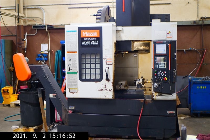 Used Mazak VCN 410A Vertical Machining Centers For Sale 9256