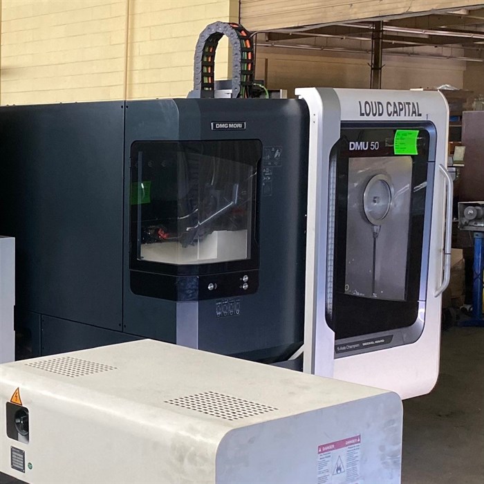 Used DMG MORI DMU 50 CNC 5 Axis Machines for Sale (9223)