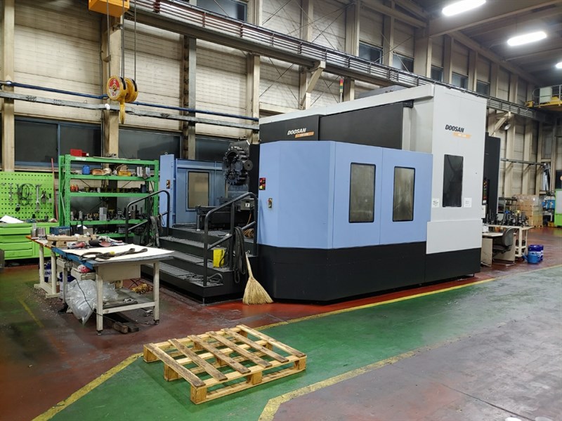 Used Doosan HM 1250 Horizontal Machining Centers For Sale (9395)