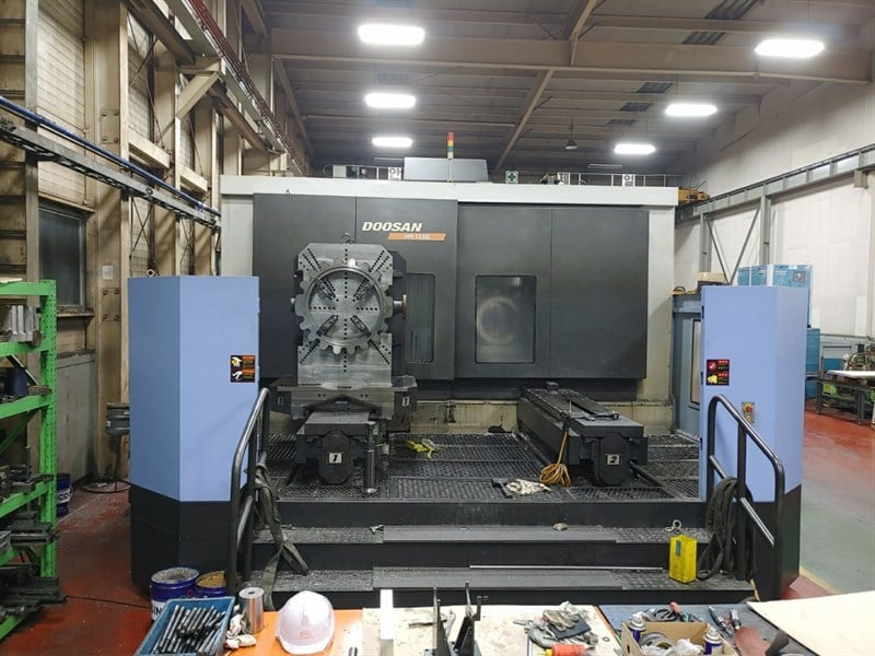 Used Doosan HM 1250 Horizontal Machining Centers For Sale (9395)